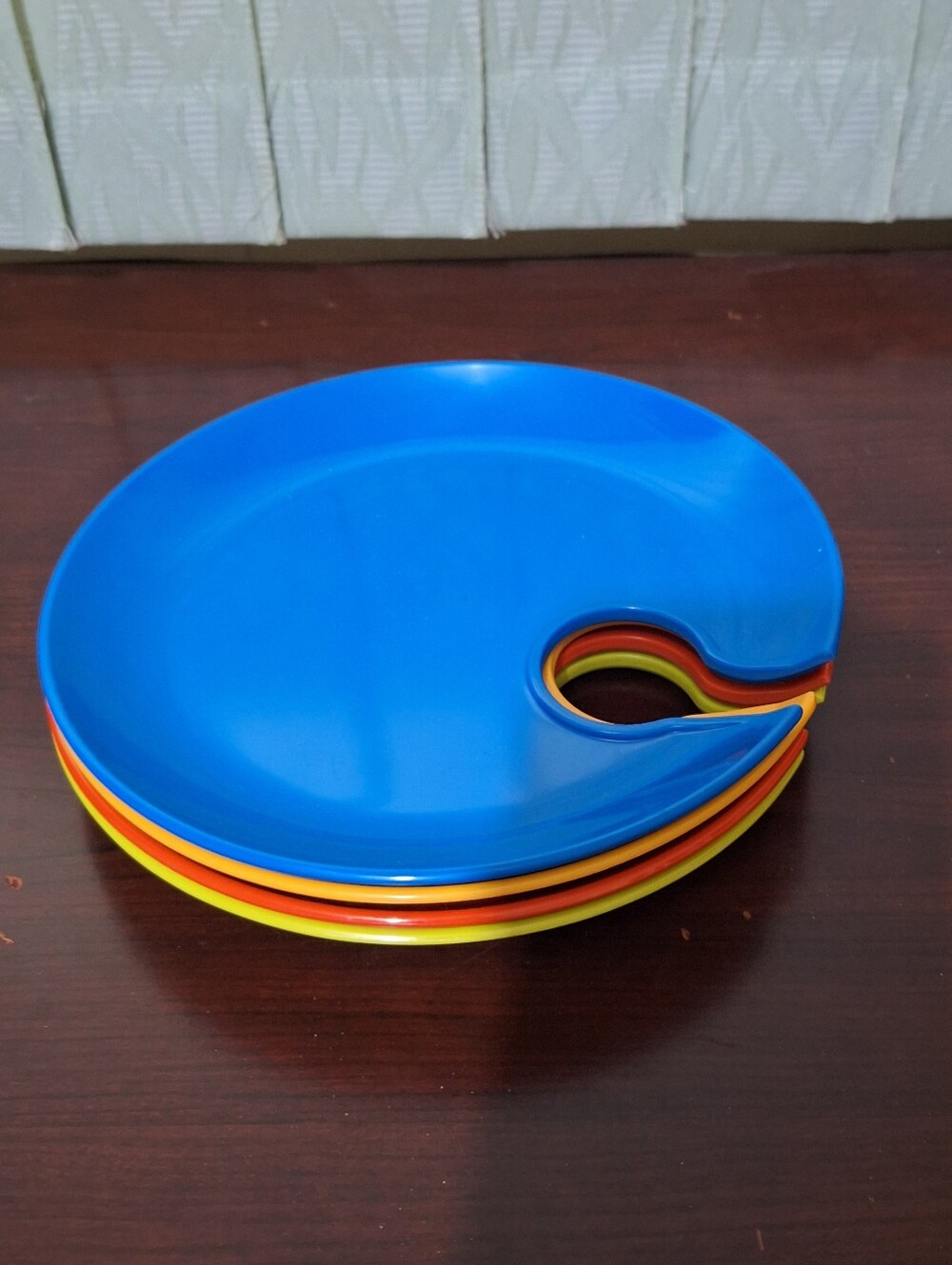 New Melamine Wine And Cheese Appetizer Snack Plates